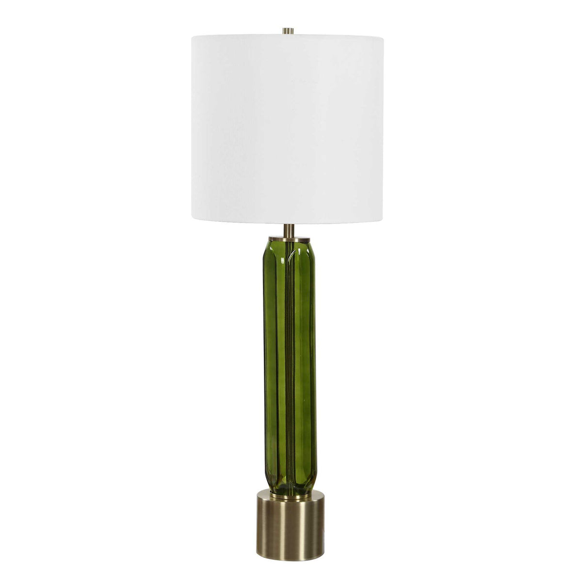 Aspis - Glass Table Lamp - Green