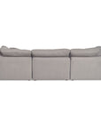 Clay - Modular Sofa Performance Fabric - Light Gray