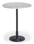 Tori - Outdoor Counter Table - White Marble