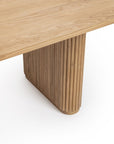 Vander - Oak Wood 84" Dining Table