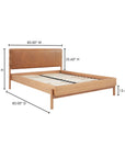 Colby - King Bed - Brown