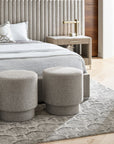 Modern - Reyes Ottoman - Gray