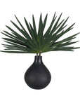Axis Palm - Accent & Vase - Black / Green
