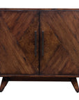 Liri - Mid-Century Accent Cabinet - Dark Brown