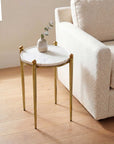 Nahunta - Accent Table - Antique Brass