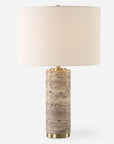 Cortado - Travertine Table Lamp