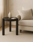 Jack - Side Table - Brushed Dark Brown