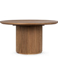 Vander - Round Dining Table - Tawny Brown