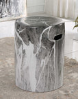 Marvel - Marbled Garden Stool