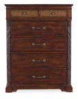 Charleston - Six-Drawer Chest - Dark Brown