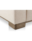 June - Classic L-Shaped Modular Sectional - Oatmeal