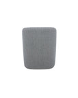 Sandy - Fabric Rolling Dining Chair - Gray