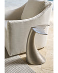 Oasis - Whale Tail Accent Table - Dark Gray