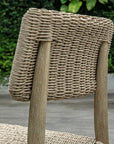 Kailua - Outdoor Wicker Dining Chair - Gray