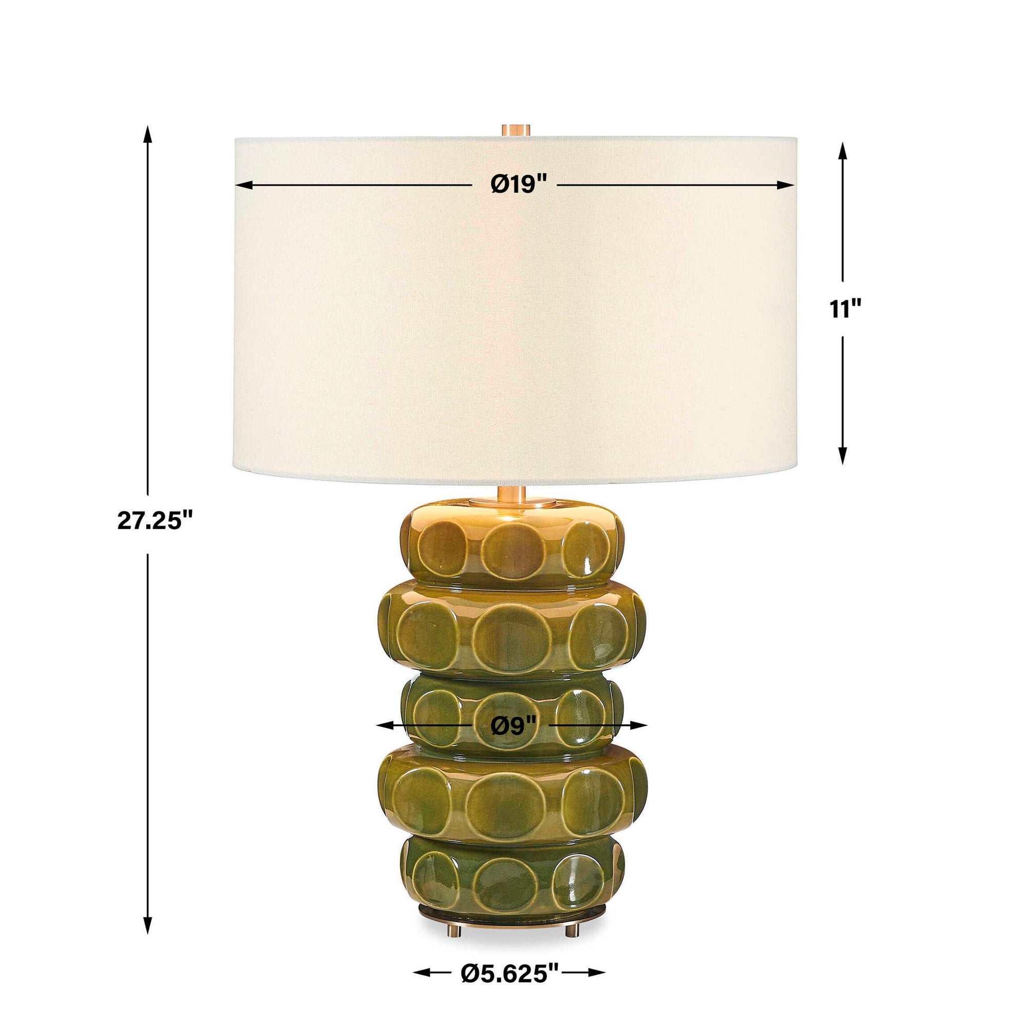Masau - Table Lamp - Moss Green