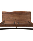 Bent - King Size Bed - Natural Stain