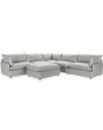 Caplan - 6 Piece Modular Sectional With Ottoman