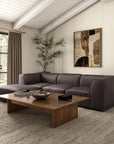 Form - Ottoman - Espresso Brown