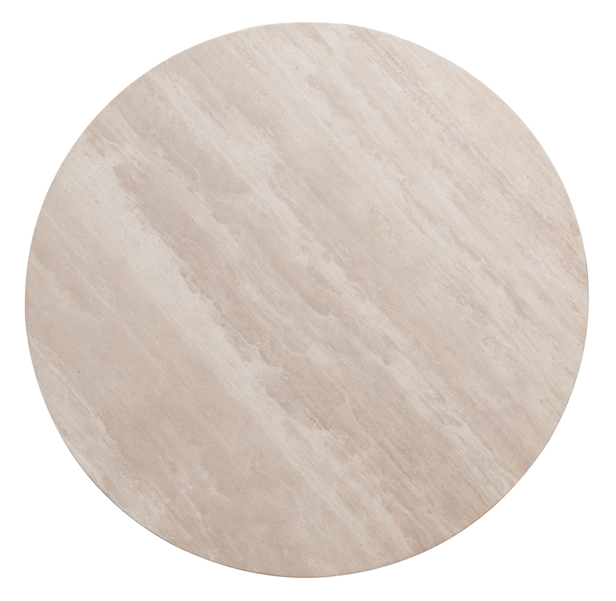 Commerce And Market - Table Talk Chat Table - Champagne / Gray