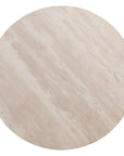 Commerce And Market - Table Talk Chat Table - Champagne / Gray