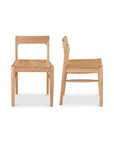 Owing - Dining Chair Chair (Set of 2) - Natural Oak
