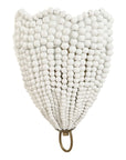 Biddeford - 1 Light Beaded Sconce - Gold / White