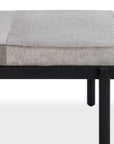 Evelyn - Accent Bench - Sparrow Gray