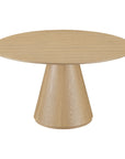 Otago - Round Dining Table - Natural / Oak