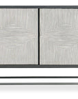 Commerce And Market - Fine Lines Credenza - Dark Gray