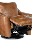 CC - Beau Swivel With Power Footrest - Brown