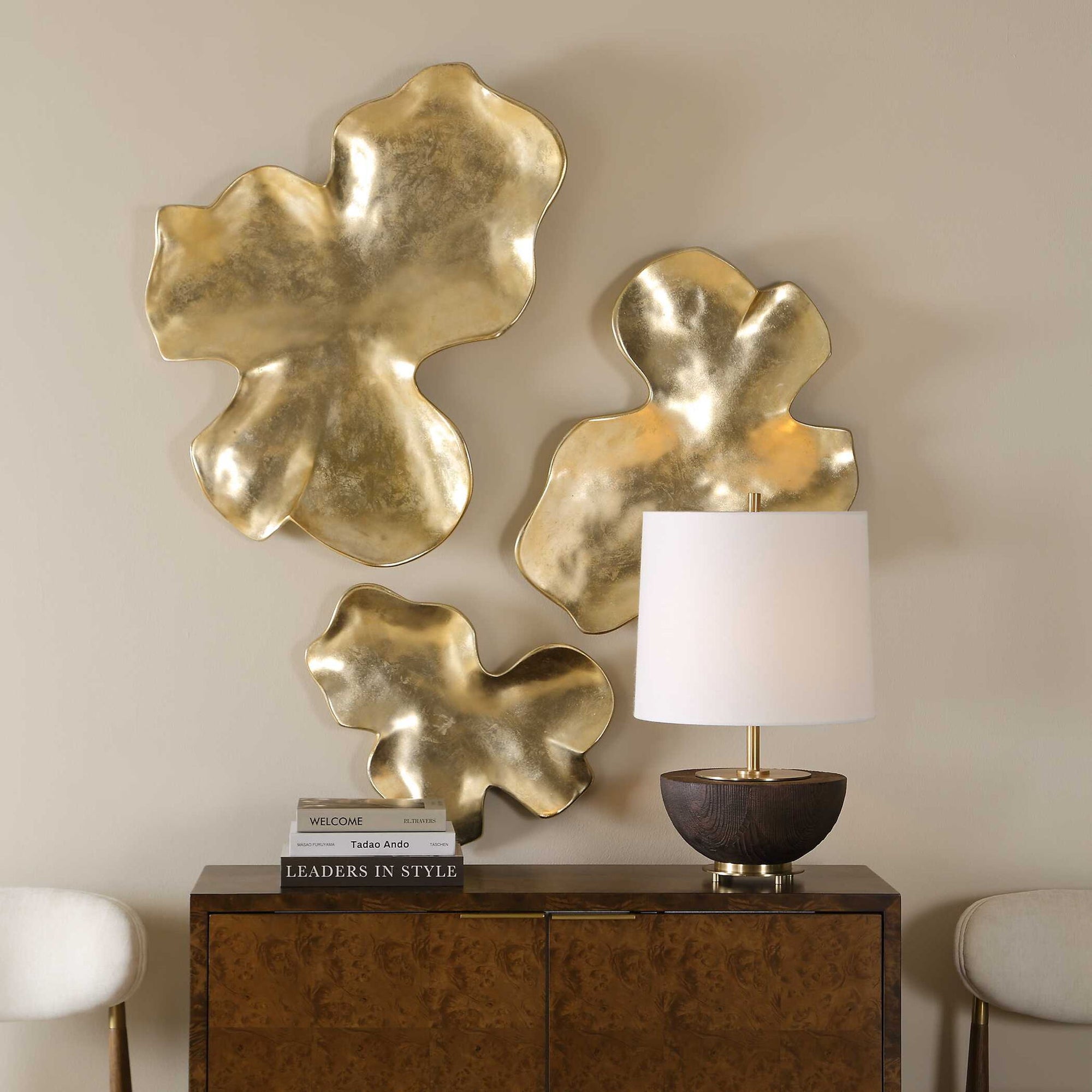 Lumina - Wall Decor (Set of 3) - Gold