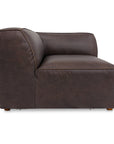 Form - Corner Chair - Espresso Brown