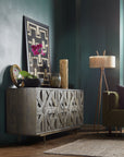 Commerce And Market - Layers Credenza - Dark Gray