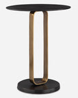 Aperture - Accent Table - Brass