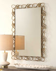 Twist It - Mirror - Antique Brass