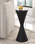 Time's Up - Hourglass Shaped Drink Table