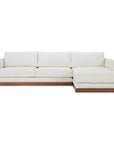 Vernon - Right Sectional - White