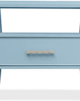 Commerce And Market - Sola One-Drawer Nightstand - Blue