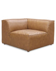 Form - Leather Corner Chair - Sonoran Tan