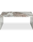 Rosa - Coffee Table Torrento Marble - Brown / Beige