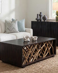 Teak Maze - Coffee Table - Woodtone