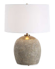Raylan - Textured Table Lamp - Gray