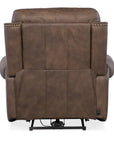 Duncan - Power Recliner With Power Headrest & Lumbar - Dark Brown