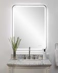 Crofton - Lighted Large Mirror - Black