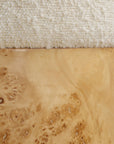 Swirls - Ottoman - Poplar Ivory