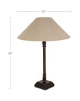 Mayfair - Table Lamp - Brown