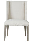 Modern - Tyndall Dining Chair - White / Flint