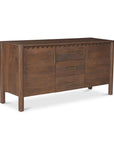 Wiley - 3 Drawer Sideboard - Vintage Brown