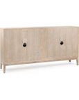 Mira - 4 Door Sideboard - White