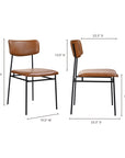 Sailor - Dining Chair (Set of 2) - Brown
